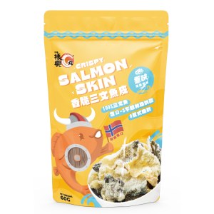 原味海盬三文魚皮 60g