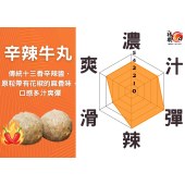 辛辣牛丸 250G